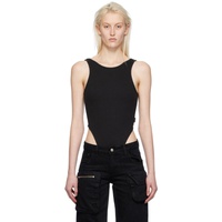 OPEN YY SSENSE Exclusive Black Bodysuit 241731F358001