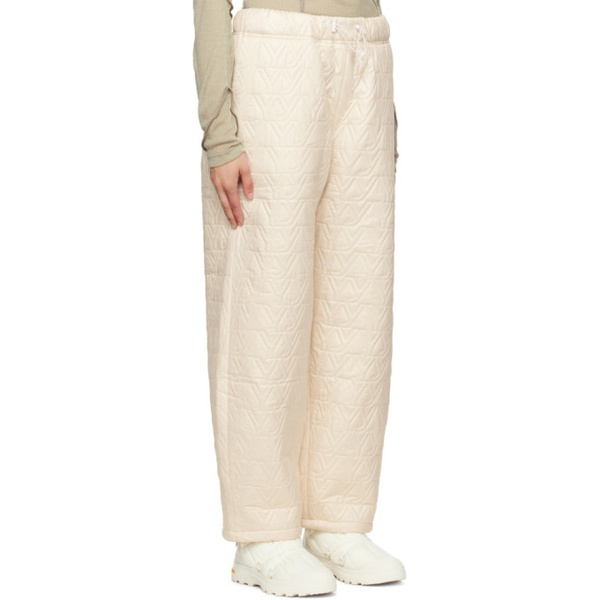  OPEN YY Beige YY Quilted Trousers 232731F087013