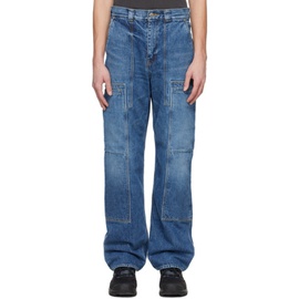 OUAT Blue Cargo Jeans 241206M186000