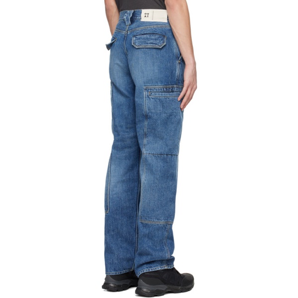  OUAT Blue Cargo Jeans 241206M186000