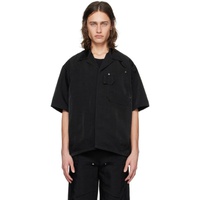 OUAT Black Work Shirt 241206M192000