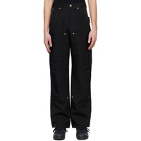 OUAT Black Work Trousers 241206M191004