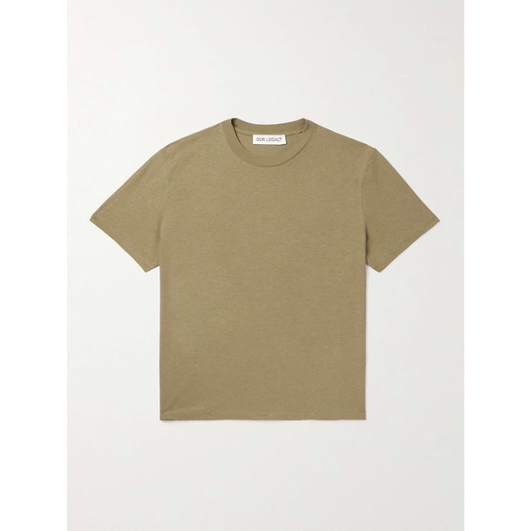  아워 레가시 OUR LEGACY Hover Cotton-Jersey T-Shirt 1647597310223900