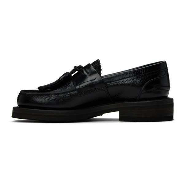  아워 레가시 OUR LEGACY Black Tassel Loafers 232803F121000