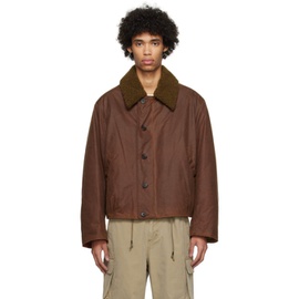 아워 레가시 OUR LEGACY Brown Grizzly Jacket 241803M180020