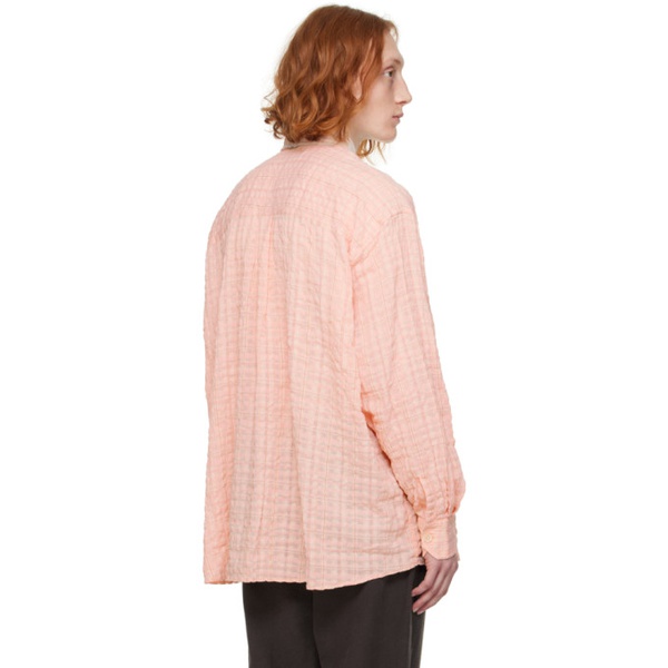  아워 레가시 OUR LEGACY Pink Borrowed Shirt 241803M192016