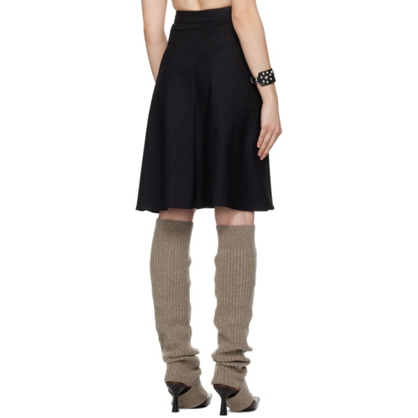  아워 레가시 OUR LEGACY Black High-Rise Midi Skirt 241803F092000