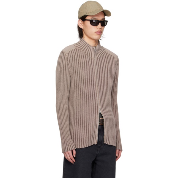  아워 레가시 OUR LEGACY Taupe Classic Cardigan 241803M200004