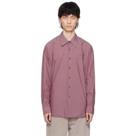 아워 레가시 OUR LEGACY Purple Borrowed Shirt 241803M192015