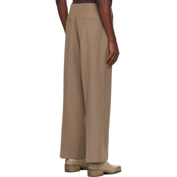  아워 레가시 OUR LEGACY Brown Borrowed Trousers 241803M191012