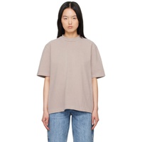 아워 레가시 OUR LEGACY Taupe Big T-Shirt 241803F110001