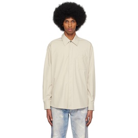 아워 레가시 OUR LEGACY Beige Above Shirt 231803M192007