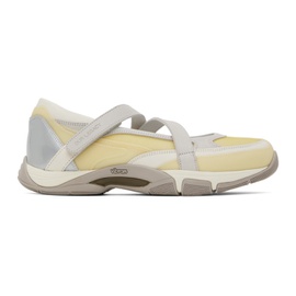 아워 레가시 OUR LEGACY Yellow & Silver Sweetheart Sport Sneakers 241803M237002