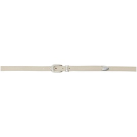 아워 레가시 OUR LEGACY 오프화이트 Off-White Pin-Buckle Belt 231803M131006