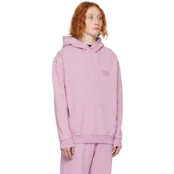  OVER OVER Purple Easy Hoodie 222804M202002