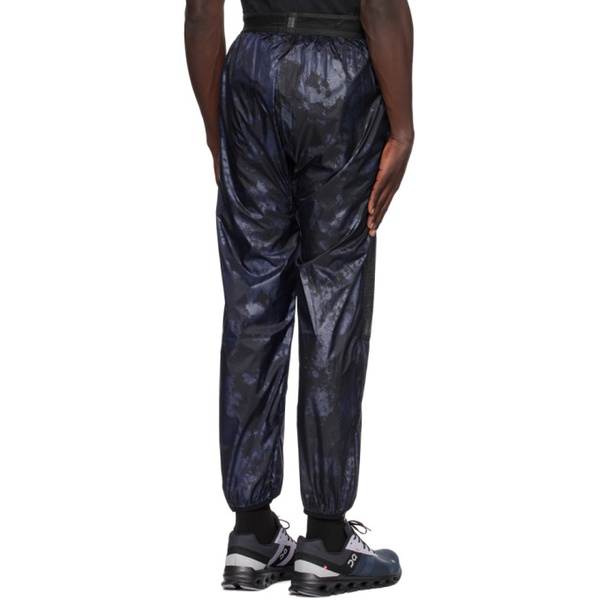  OVER OVER Navy Paneled Track Pants 232804M190001