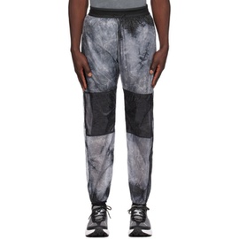 OVER OVER Gray Paneled Track Pants 232804M190000