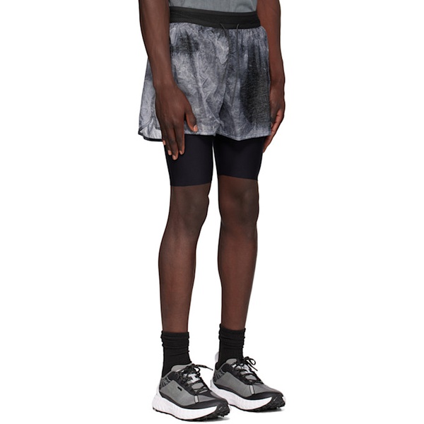  OVER OVER Gray 2 Layer Shorts 232804M193003