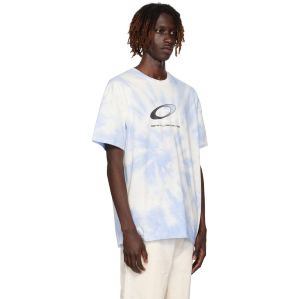오클리 세러데이 뉴욕시티 Saturdays NYC Blue & White 오클리 Oakley 에디트 Edition T-Shirt 232899M213013