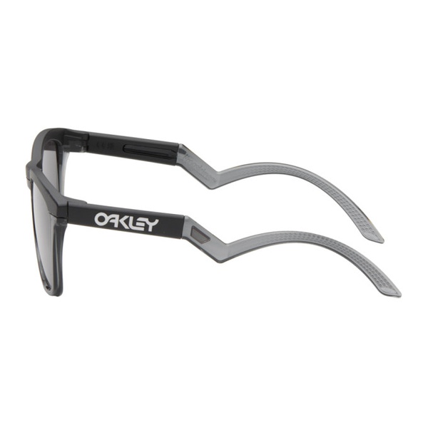 오클리 오클리 Oakley Black & Gray Frogskins Hybrid Sunglasses 242013M134024