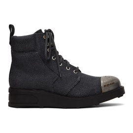Objects IV Life Gray Workwear Boots 222537M255000