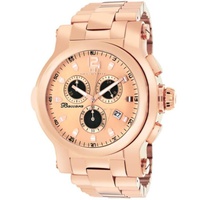 Oceanaut MEN'S Baccara XL Chronograph Stainless Steel Rose Gold-tone Dial Watch OC0825