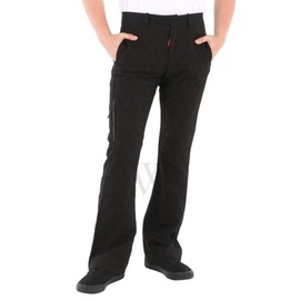 오프화이트 Off-White Black Logo Tailored Trousers OMCA114R20G40001-1000