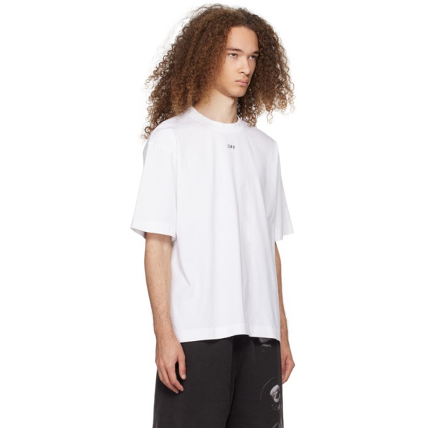  오프화이트 Off-White White Stamp Skate T-Shirt 241607M213039