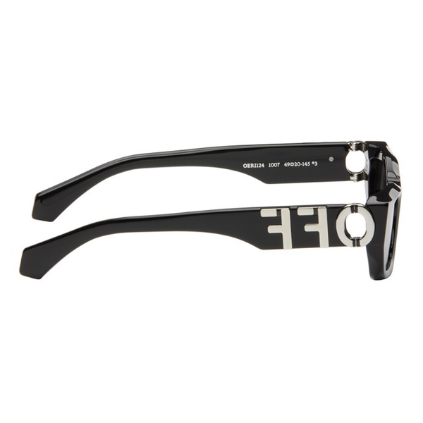  오프화이트 Off-White Black Fillmore Sunglasses 241607M134024