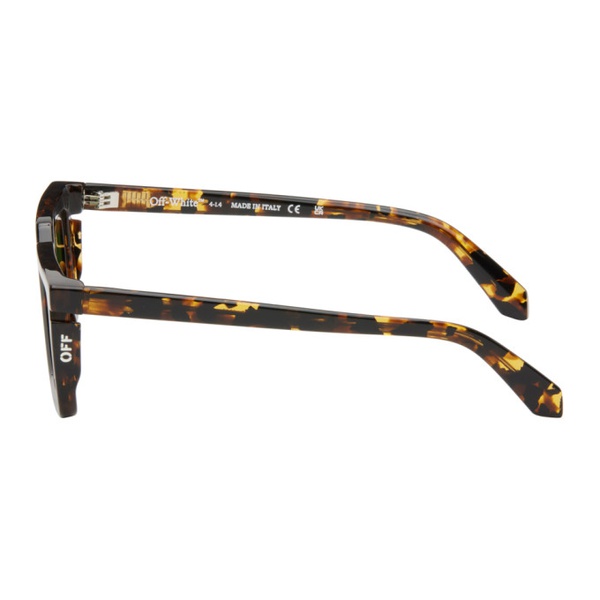  오프화이트 Off-White Brown Tucson Sunglasses 241607M134040