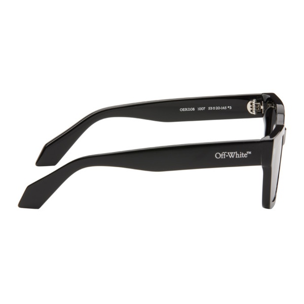  오프화이트 Off-White Black Midland Sunglasses 241607M134051