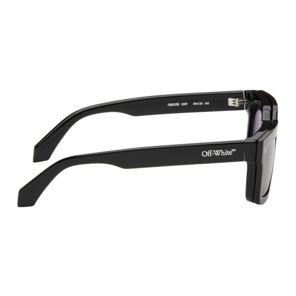  오프화이트 Off-White Black Clip On Sunglasses 241607M134004