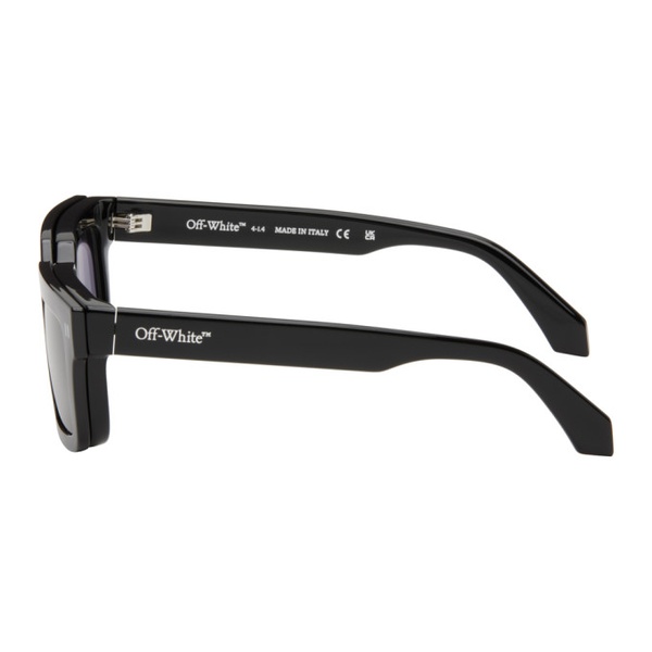  오프화이트 Off-White Black Clip On Sunglasses 241607M134004