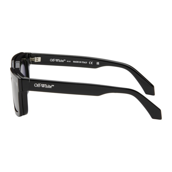  오프화이트 Off-White Black Clip On Sunglasses 241607M134002