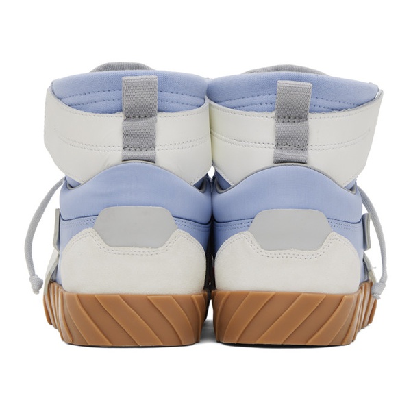  오프화이트 Off-White Blue & White Floating Arrow Sneakers 232607M236009