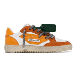 오프화이트 Off-White Orange & White 5.0 Sneakers 231607M237072