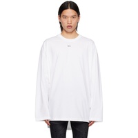 오프화이트 Off-White White Off Stamp Long Sleeve T-Shirt 242607M213001