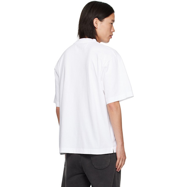  오프화이트 Off-White White Big Bookish Skate T-Shirt 242607M213008