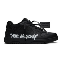 오프화이트 Off-White Black Out Of Office For Walking Sneakers 242607M237022
