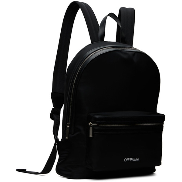  오프화이트 Off-White Black Core Round Backpack 242607M166001