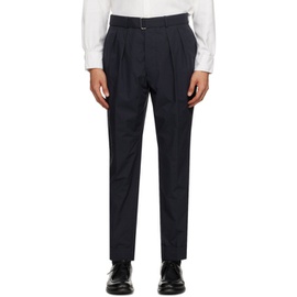 Officine Generale Navy 휴고 Hugo Trousers 232305M212002