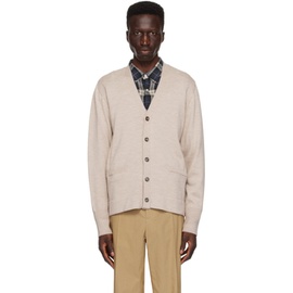 Officine Generale Beige Nina Cardigan 241305M200003