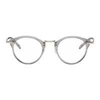 올리버 피플스 Oliver Peoples Gray & Silver OP-505 Glasses 242499M133001