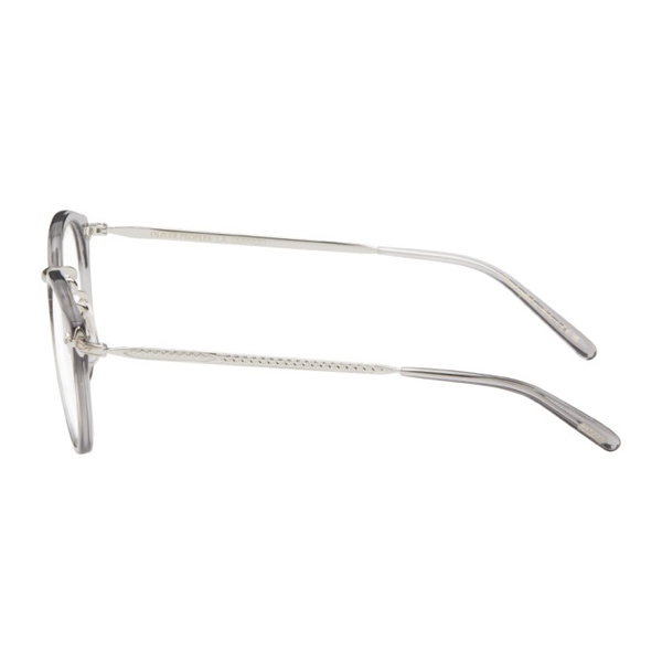  올리버 피플스 Oliver Peoples Gray & Silver OP-505 Glasses 242499M133001