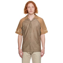 Olly Shinder Khaki Flap Pocket Shirt 232077M192000