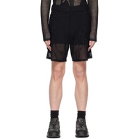 Olly Shinder Black Veins Shorts 231077M193001