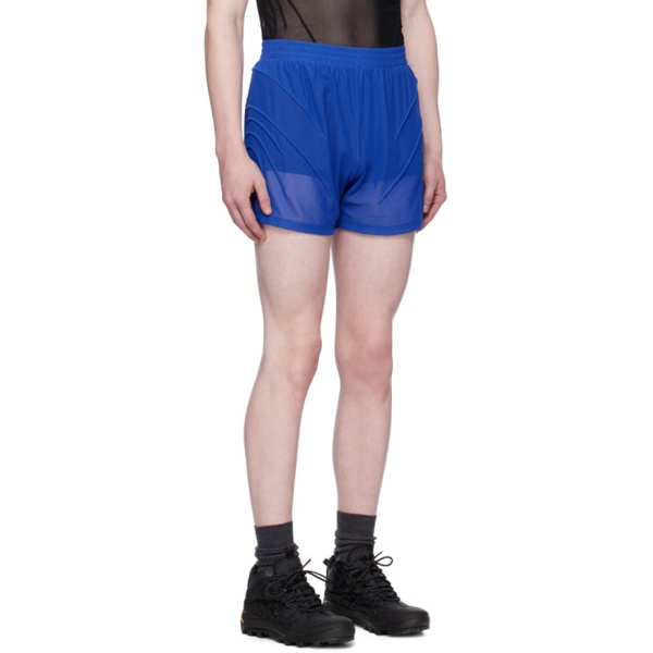  Olly Shinder Blue Veins Shorts 231077M193002