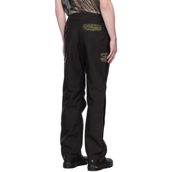  Olly Shinder Black Reverse Welded Trousers 231077M191001