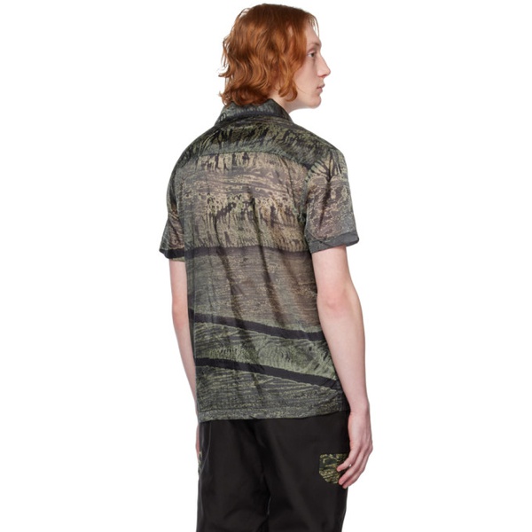  Olly Shinder Green CA모우 MOUFLAGE Shirt 231077M192002