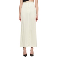Ol?nich 오프화이트 Off-White Lace Maxi Skirt 231958F093000